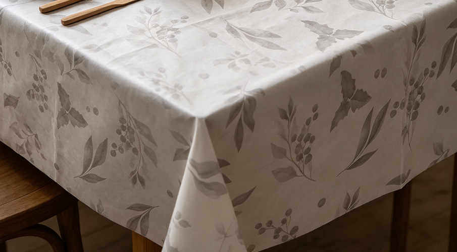 PRINTED PAPER TABIE CLOTH