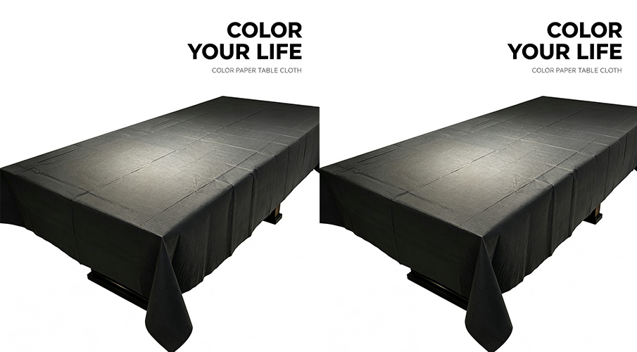 COLOR PAPER TABIE CLOTH