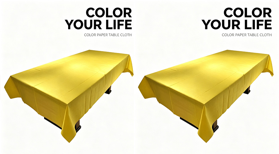 COLOR PAPER TABIE CLOTH