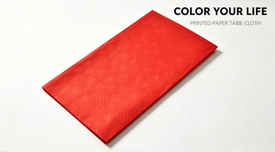 PRINTED PAPER TABIE CLOTH
