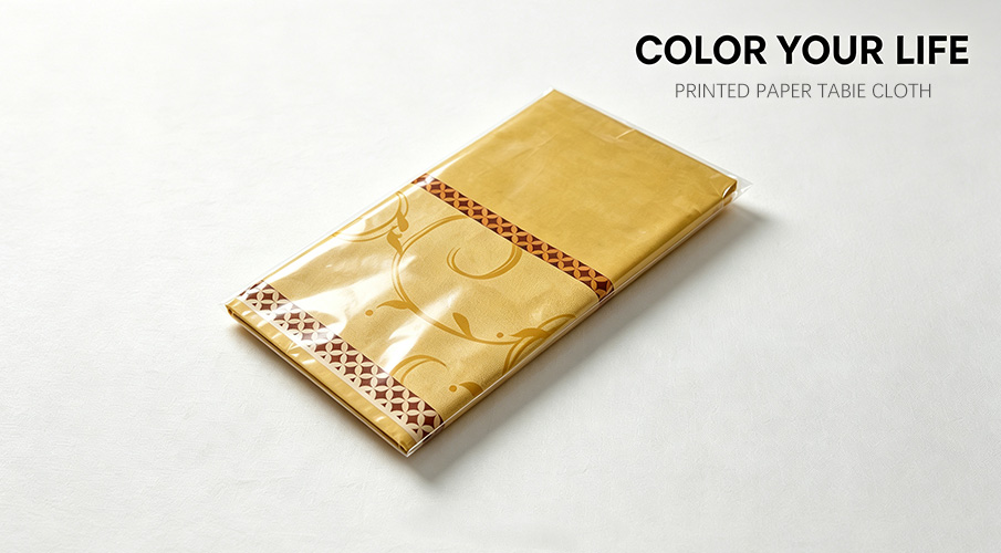 PRINTED PAPER TABIE CLOTH