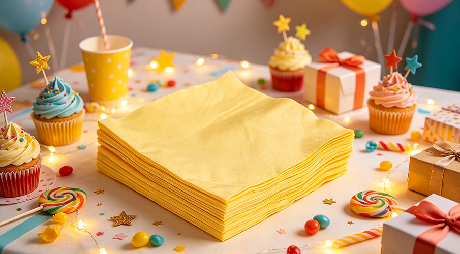 COLOR PAPER NAPKINS