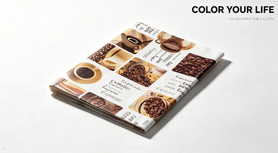 PRINTED PAPER TABIE CLOTH